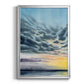 Anastasia Island Sunset I - Modern Framed Canvas Print