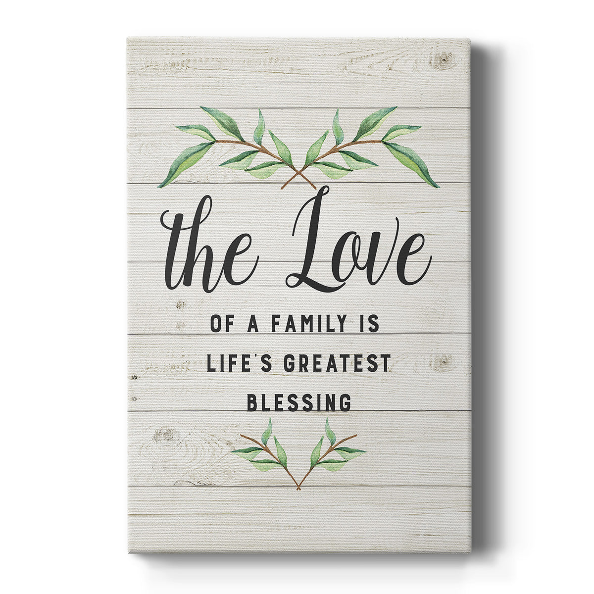 Love of a Family Premium Gallery Wrapped Canvas - Ready to Hang