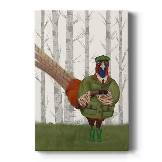 Pheasant Shooting Party 7 - Canvas Art Print