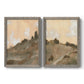 Hillside Walking Path III - Premium Framed Canvas 2 Piece Set - Ready to Hang