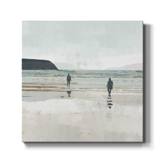 Beach Walking III - Canvas Art Print