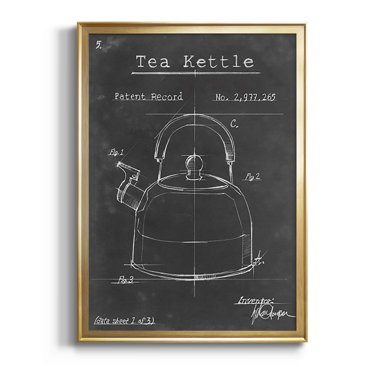 Morning Routine V - Modern Framed Canvas Print