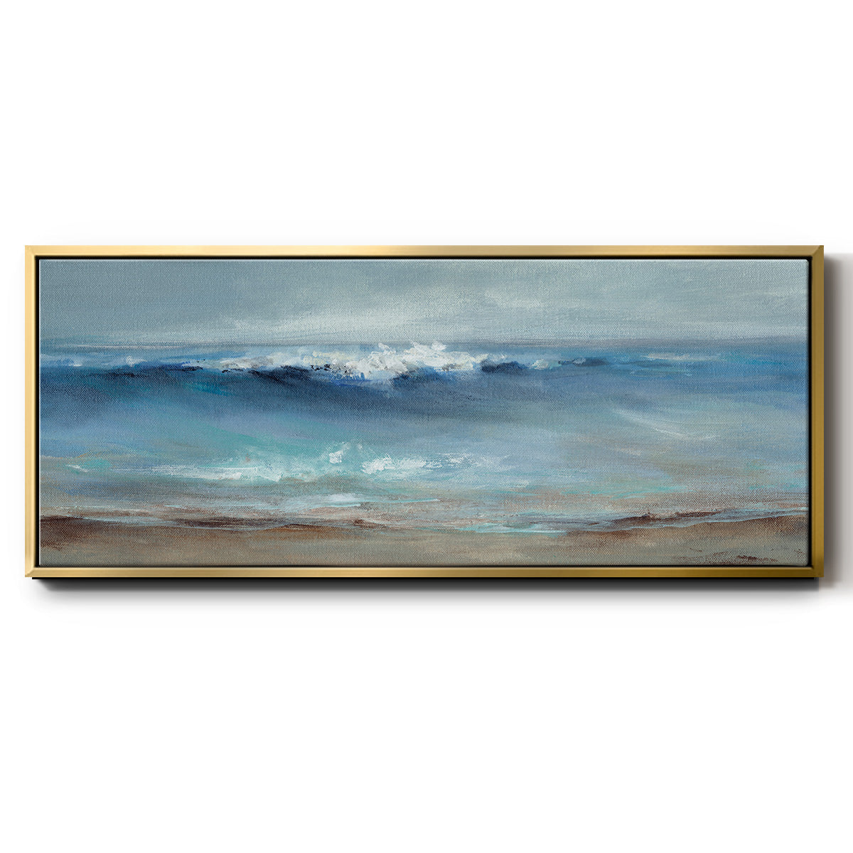 Northeast Wind - Floater Framed Canvas Print