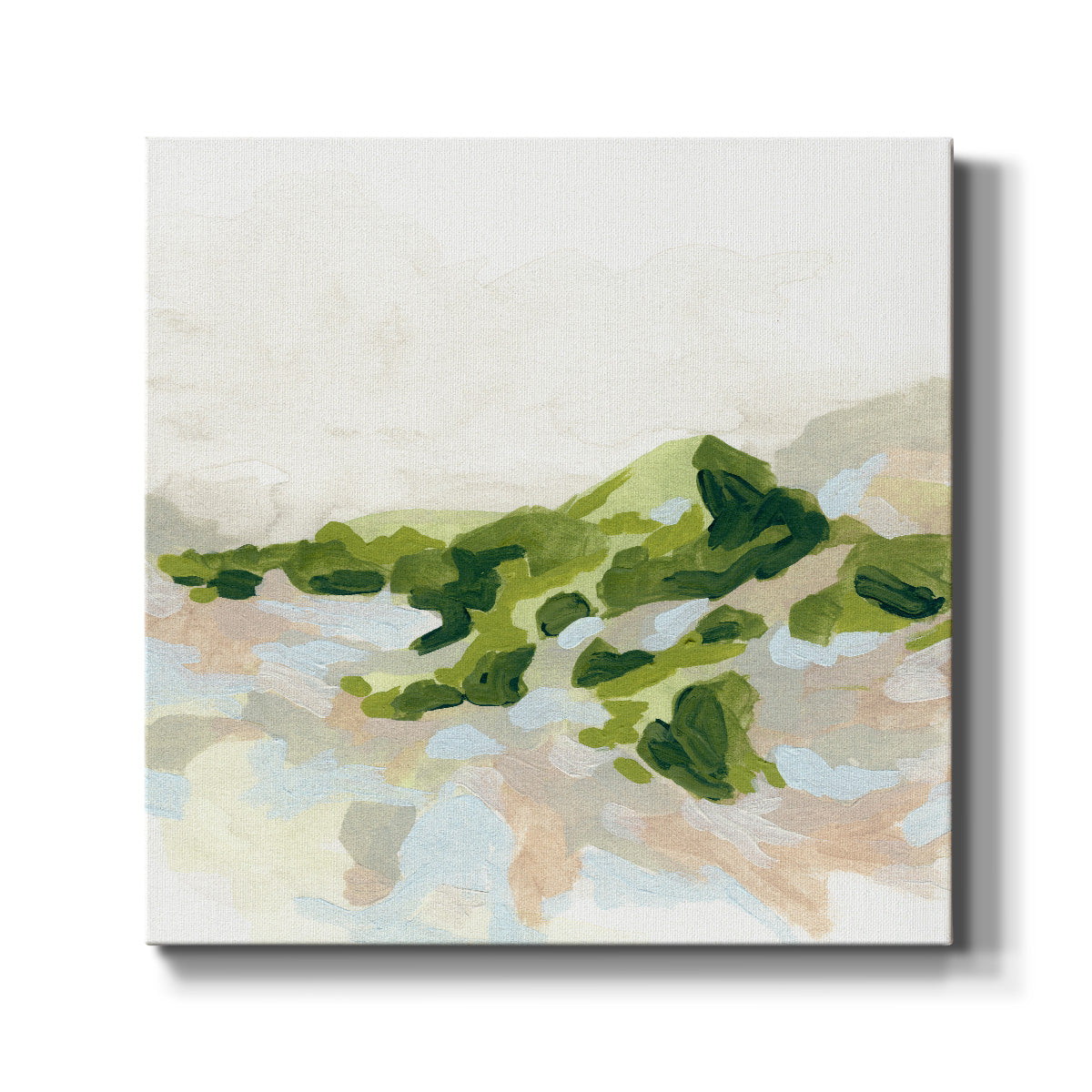 Emerald Hills II - Canvas Art Print