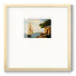 Sail Boat on the Edge - Double Matboard Framed Print