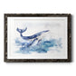 Beautiful Breach - Barnwood Framed Art Print