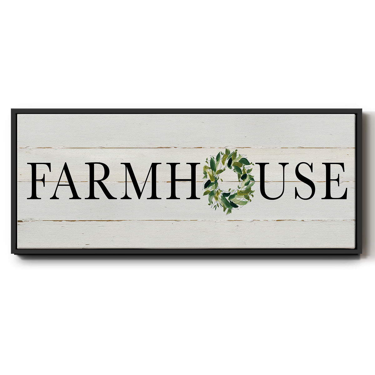 Farmhouse - Floater Framed Canvas Print