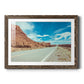 New Mexico Drive II - Barnwood Framed Art Print
