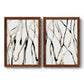 Runnel XI - Premium Framed Canvas 2 Piece Set - Ready to Hang