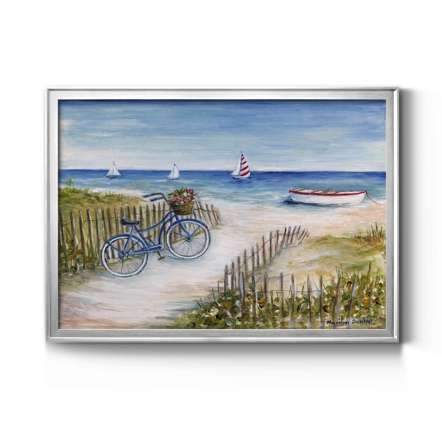 Beach Ride I Premium Classic Framed Canvas - Ready to Hang