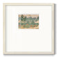 Wooded Tapestry Premium Framed Print Double Matboard