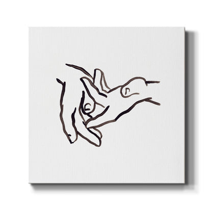 Hand Study II - Canvas Art Print