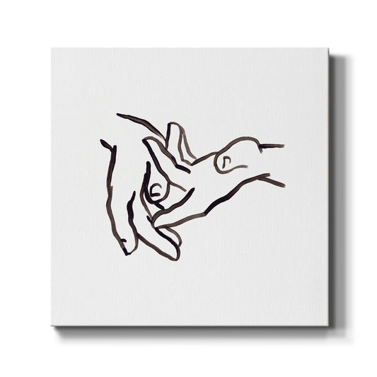 Hand Study II-Premium Gallery Wrapped Canvas - Ready to Hang