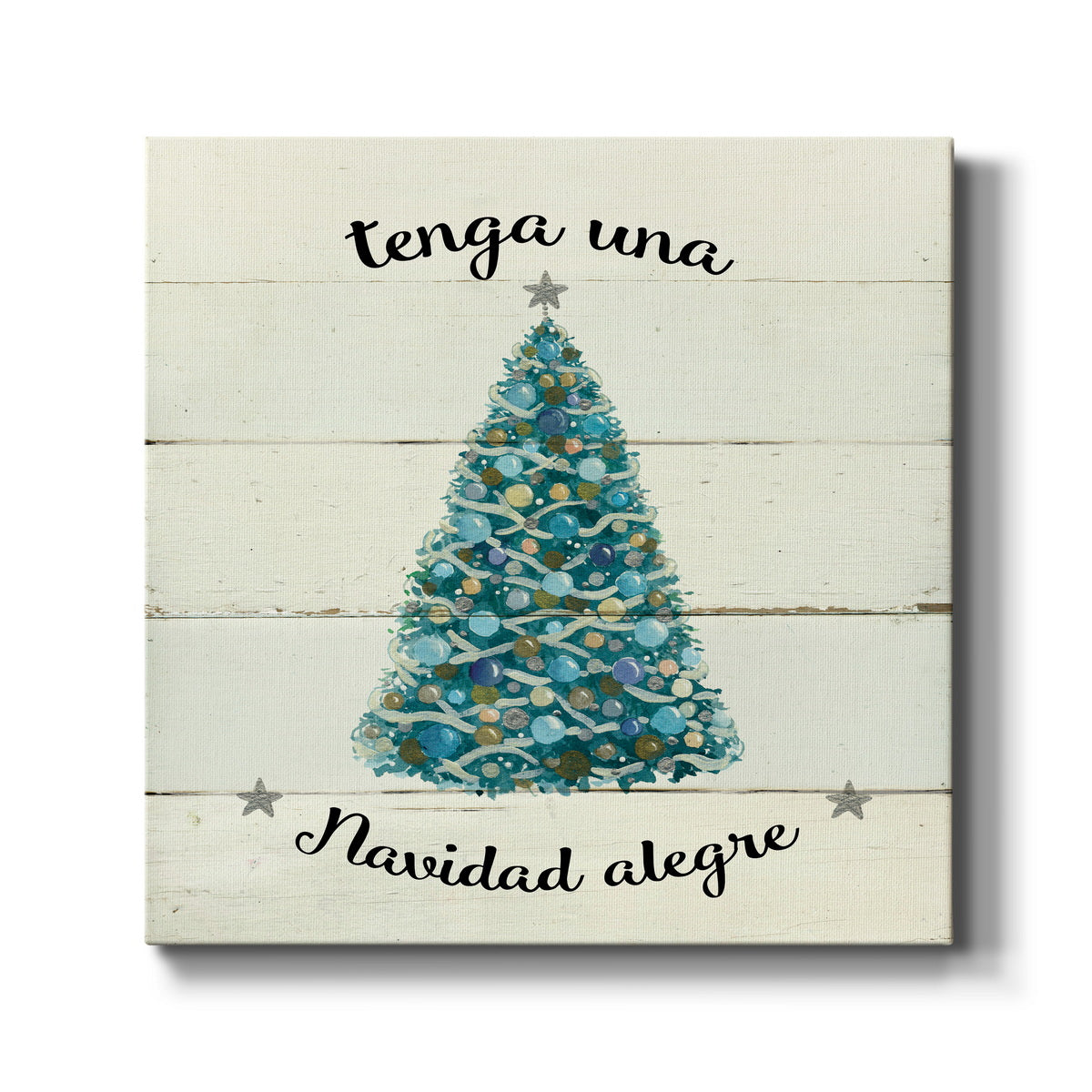 Navidad alegre-Premium Gallery Wrapped Canvas - Ready to Hang