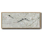 Nature's Confetti I - Floater Framed Canvas Print