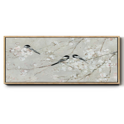 Nature's Confetti I - Floater Framed Canvas Print