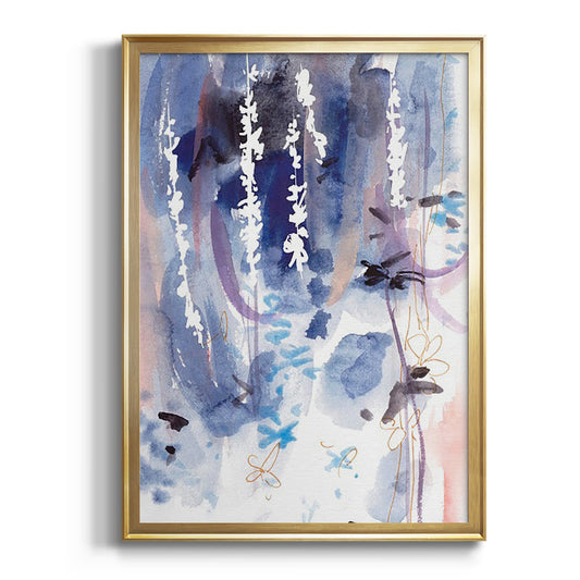 Late Night Breeze II - Modern Framed Canvas Print