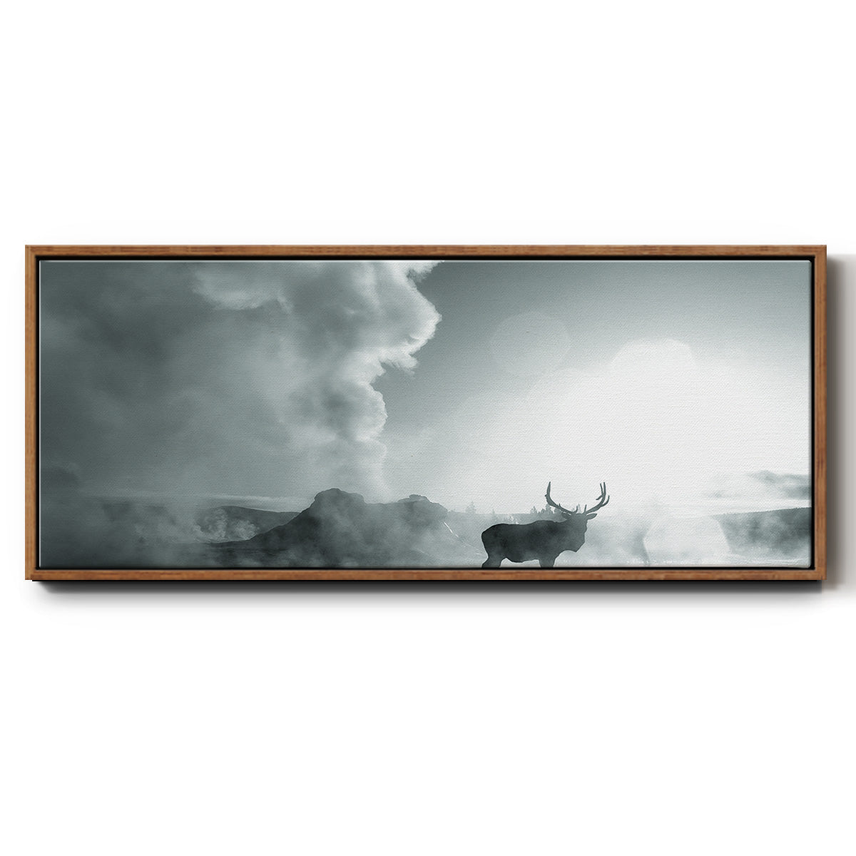 Majestic Moment - Floater Framed Canvas Print
