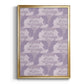 Happy Galentine's Day Collection E - Modern Framed Canvas Print