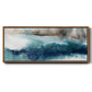 Shifting Seashore - Floater Framed Canvas Print