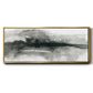 Dramatic Setting - Floater Framed Canvas Print