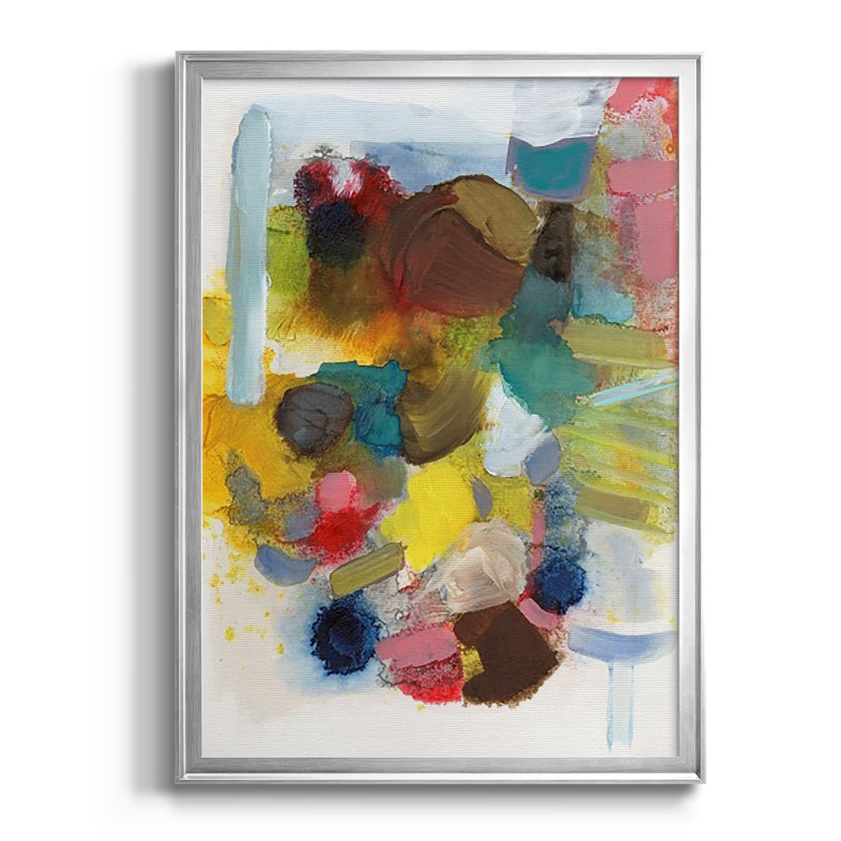 Everything at Once I - Modern Framed Canvas Print