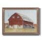 Rustic Red Barn II Premium Framed Canvas- Ready to Hang