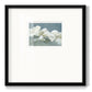 Big Clouds III Premium Framed Print Double Matboard