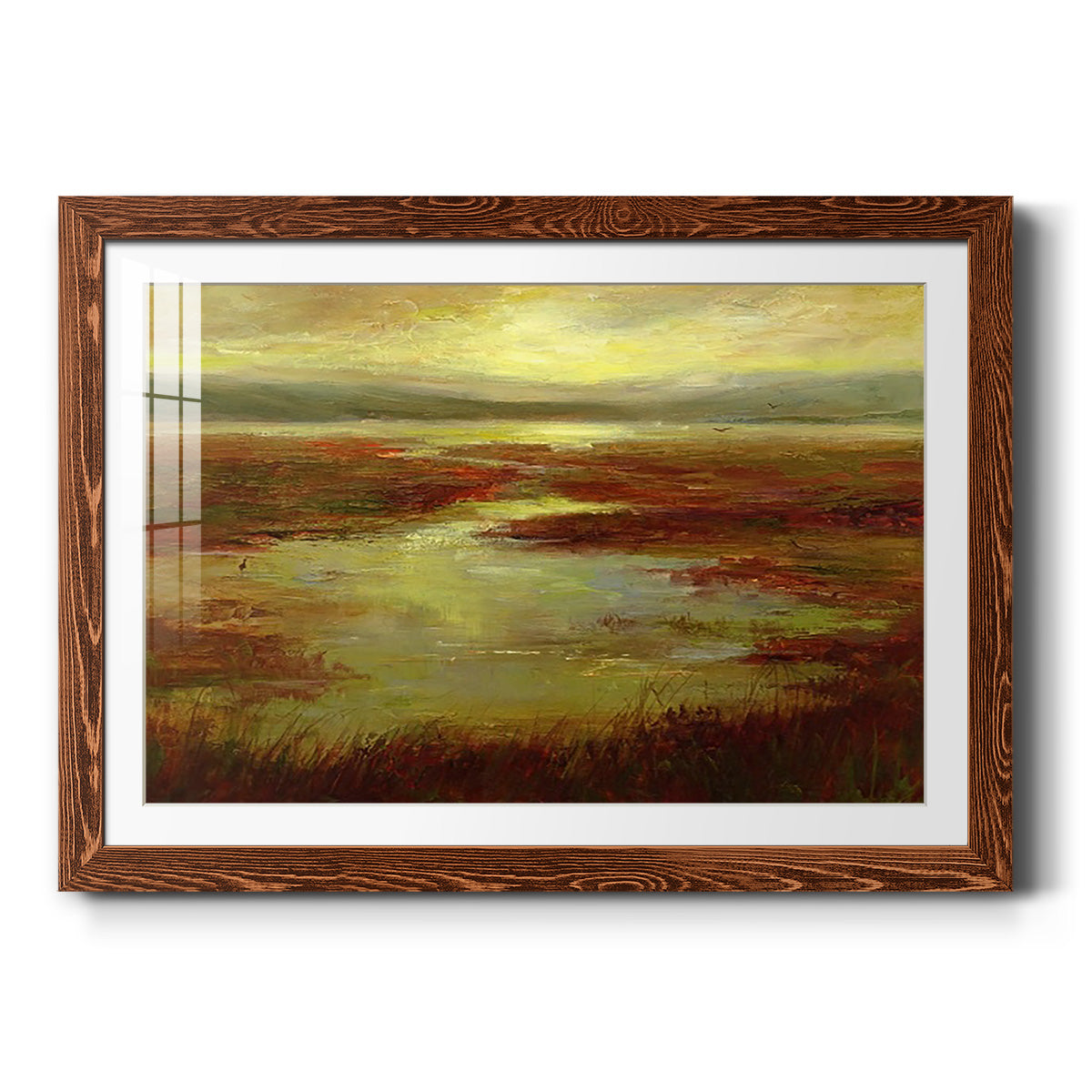 Coastal Views V - Barnwood Framed Art Print