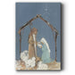 Twilight Nativity Family - Gallery Wrapped Canvas