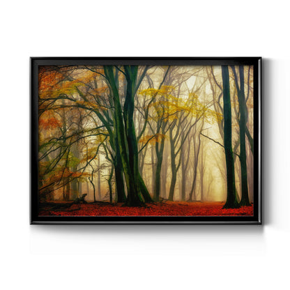 In Love with Fall - Modern Framed Canvas Print