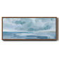 Calm Seascape II - Floater Framed Canvas Print