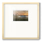 Evening Farm - Double Matboard Framed Print