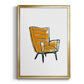 Take a Seat III - Modern Framed Canvas Print