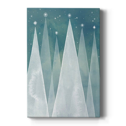 Mod Evergreens I - Canvas Art Print