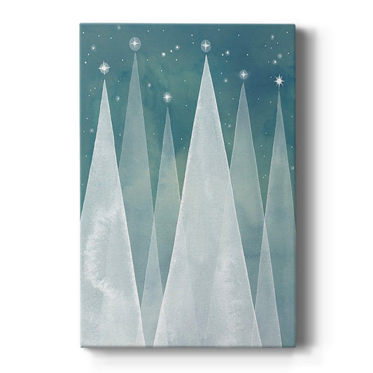 Mod Evergreens I Premium Gallery Wrapped Canvas - Ready to Hang