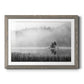 Island Fog - Barnwood Framed Art Print