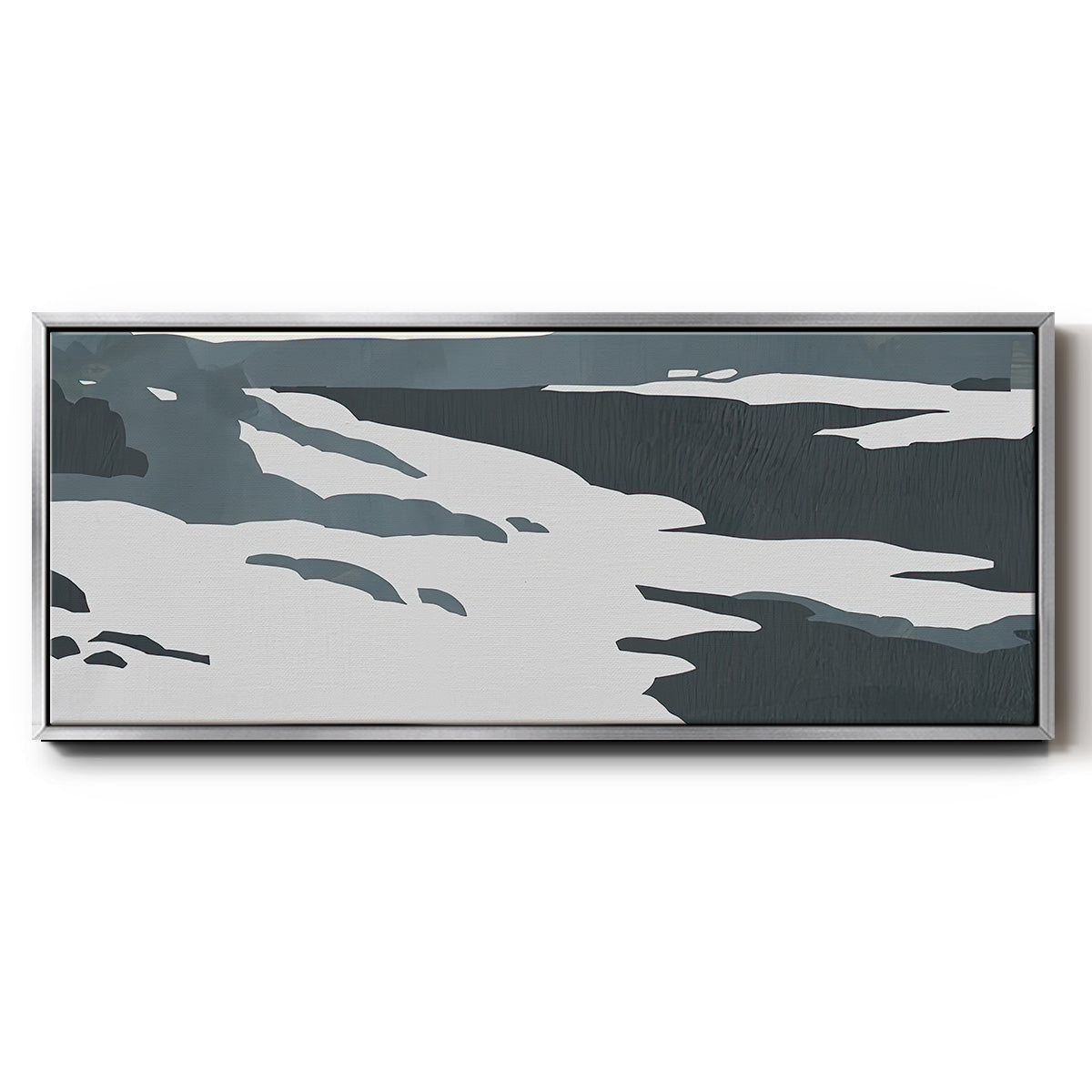 Cutter Island III - Floater Framed Canvas Print