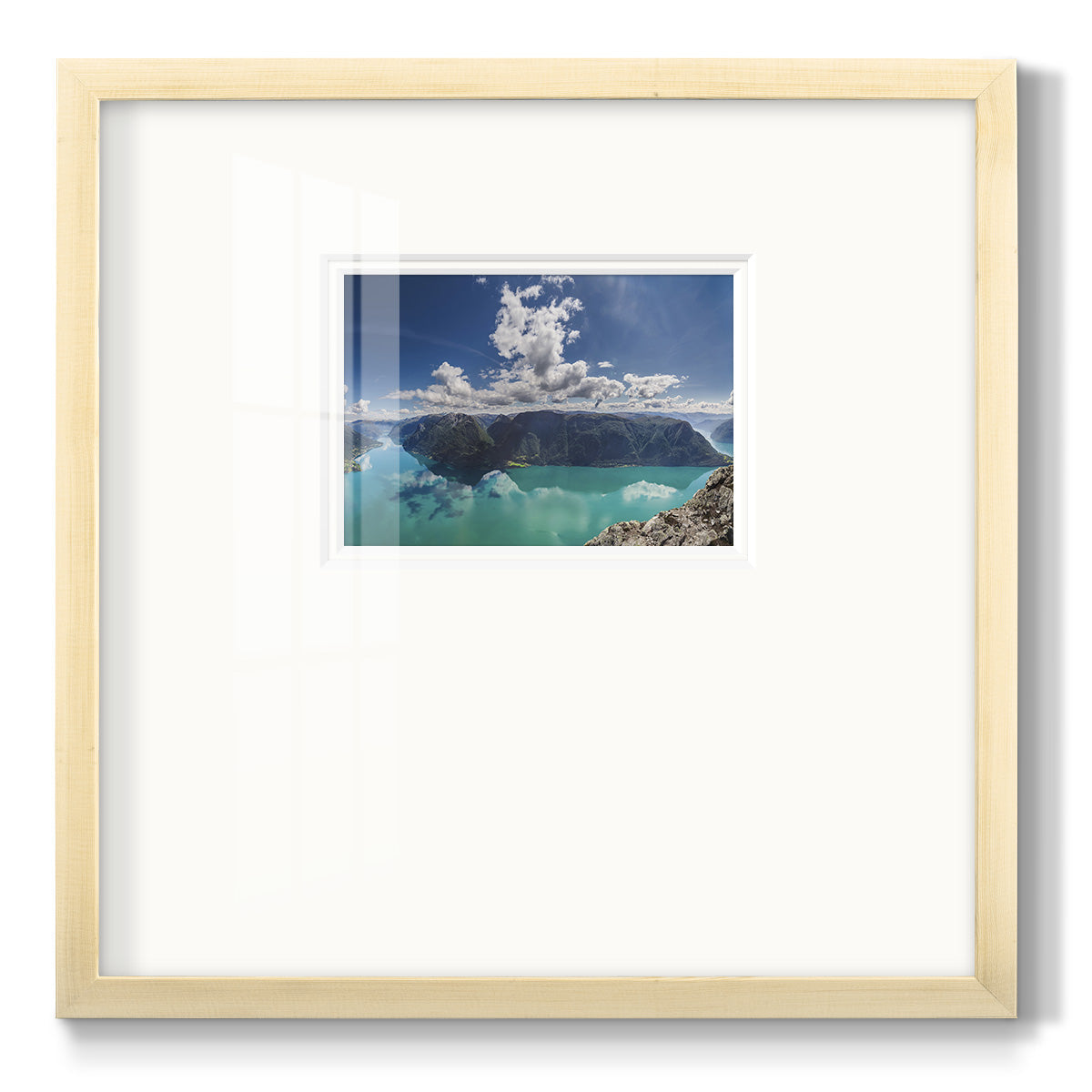 Reflection I - Double Matboard Framed Print