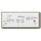 Among the Wildflowers - Floater Framed Canvas Print