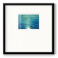 Deep Blue - Double Matboard Framed Print