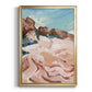 Impasto Plateau I - Modern Framed Canvas Print