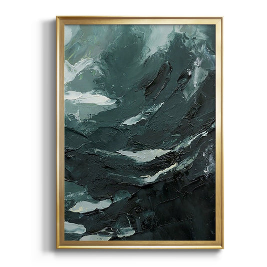 Lost in the Sea II - Modern Framed Canvas Print