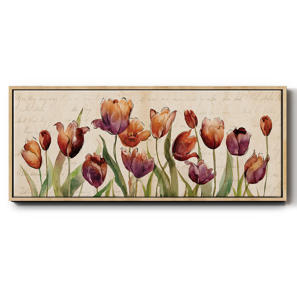 Bow to Summer II - Floater Framed Canvas Print