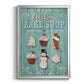 Mrs. Claus Bake Shop - Modern Framed Canvas Print