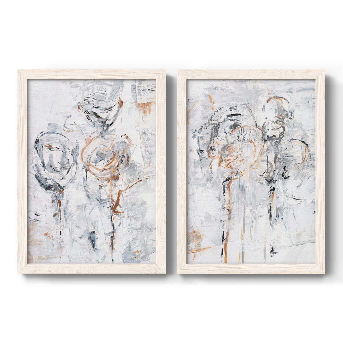 Spring Wildflowers I - Premium Framed Canvas 2 Piece Set - Ready to Hang