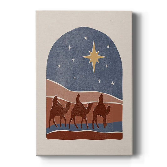 Boho Nativity II Premium Gallery Wrapped Canvas - Ready to Hang