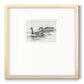 Geese Study II Premium Framed Print Double Matboard