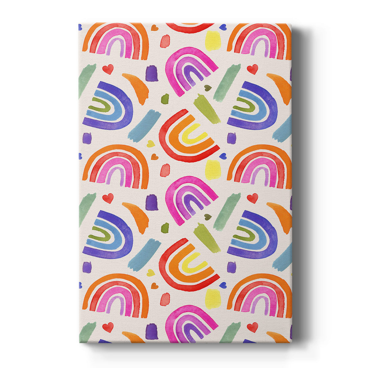 Love Loudly Collection E Premium Gallery Wrapped Canvas - Ready to Hang