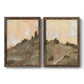 Hillside Walking Path III - Premium Framed Canvas 2 Piece Set - Ready to Hang